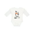 thumbnail image 1 of Inktastic Sorry, I'm a Bit Moody Today Cute Cow Pun Boys or Girls Long Sleeve Baby Bodysuit, 1 of 5