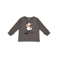 thumbnail image 1 of Inktastic Sorry, I'm a Bit MOOdy Today Cute Cow Pun Boys or Girls Long Sleeve Toddler T-Shirt, 1 of 5