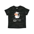thumbnail image 1 of Inktastic Sorry, I'm a Bit Moody Today Cute Cow Pun Boys or Girls Toddler T-Shirt, 1 of 5