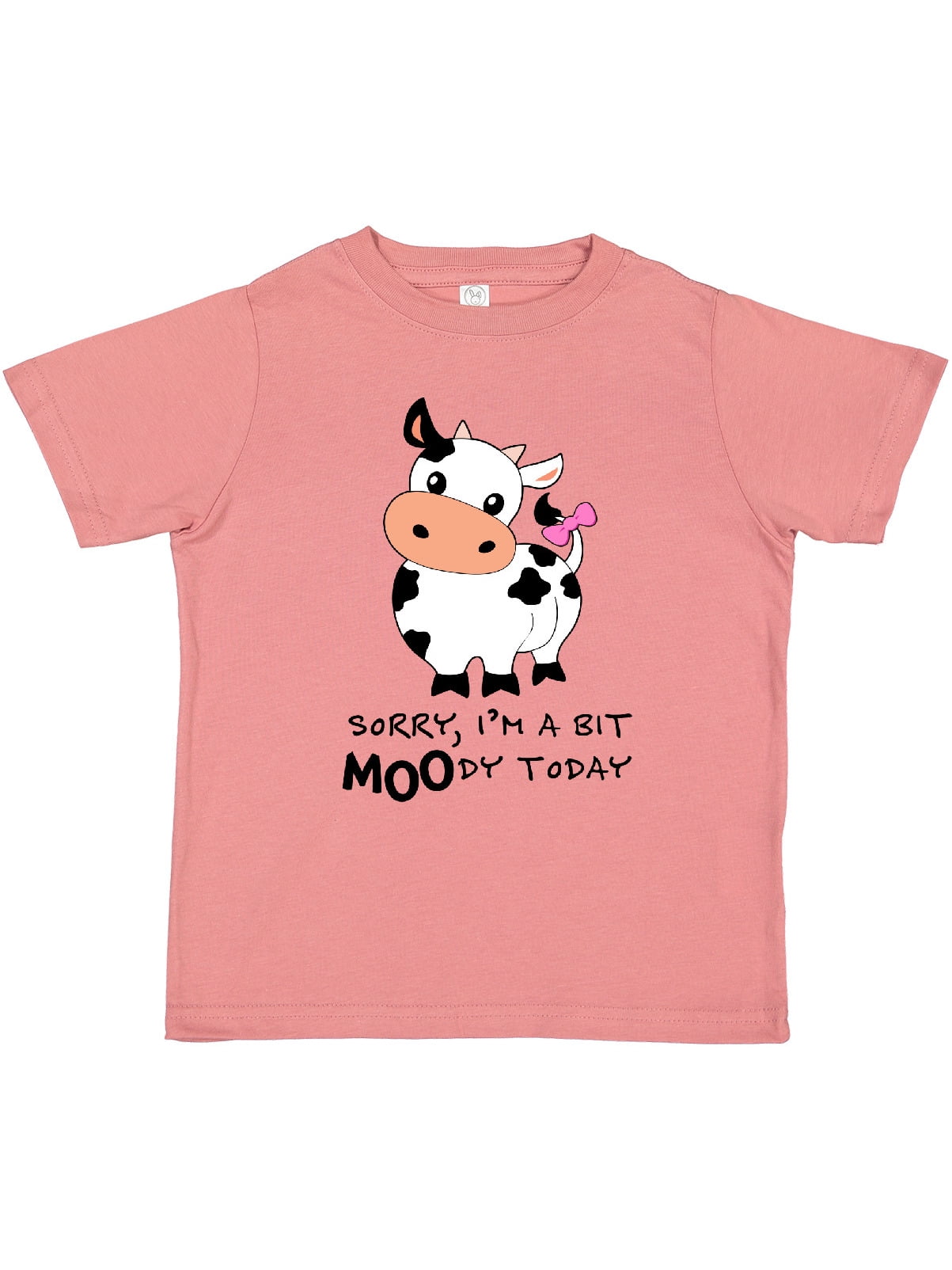 Inktastic Sorry, I'm a Bit MOOdy Today Cute Cow Pun Boys or