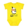 thumbnail image 1 of Inktastic Sorry, I'm a Bit Moody Today Cute Cow Pun Boys or Girls Baby Bodysuit, 1 of 5