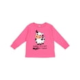 thumbnail image 1 of Inktastic Sorry, I'm a Bit Moody Today Cute Cow Pun Boys or Girls Long Sleeve Toddler T-Shirt, 1 of 5