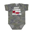 thumbnail image 1 of Inktastic Sorry Ladies My Mom is My Valentine Boys Baby Bodysuit, 1 of 5