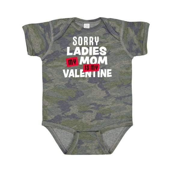Inktastic Sorry Ladies My Mom is My Valentine Boys Baby Bodysuit
