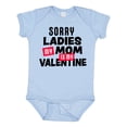 thumbnail image 1 of Inktastic Sorry Ladies My Mom is My Valentine Boys Baby Bodysuit, 1 of 5