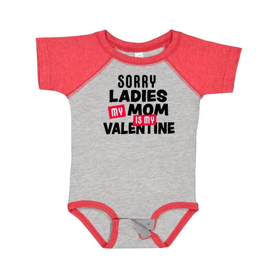 Inktastic Sorry Ladies My Mom is My Valentine Boys Baby Bodysuit