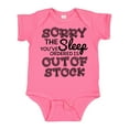 thumbnail image 1 of Inktastic Sorry the Sleep You've Orderd is out of Stock Boys or Girls Baby Bodysuit, 1 of 5