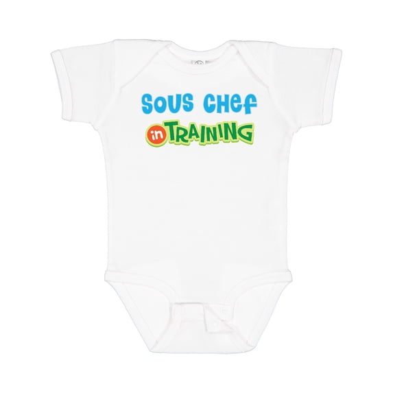 Inktastic Sous Chef in Training Boys or Girls Baby Bodysuit