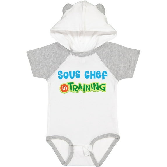 Inktastic Sous Chef in Training Boys or Girls Baby Bodysuit