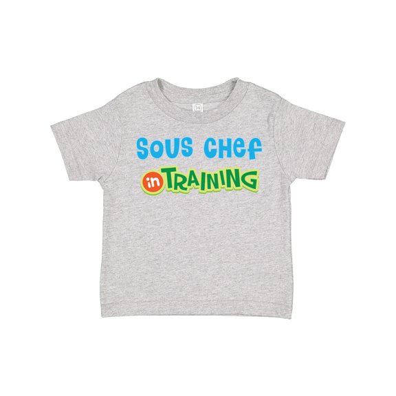 Inktastic Sous Chef in Training Boys or Girls Toddler T-Shirt