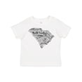 thumbnail image 1 of Inktastic South Carolina Word Salad- State Outline Boys or Girls Toddler T-Shirt, 1 of 5