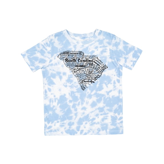 Inktastic South Carolina Word Salad- State Outline Boys or Girls Toddler T-Shirt