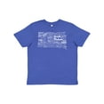 thumbnail image 1 of Inktastic South Dakota State Word Salad Youth T-Shirt, 1 of 5