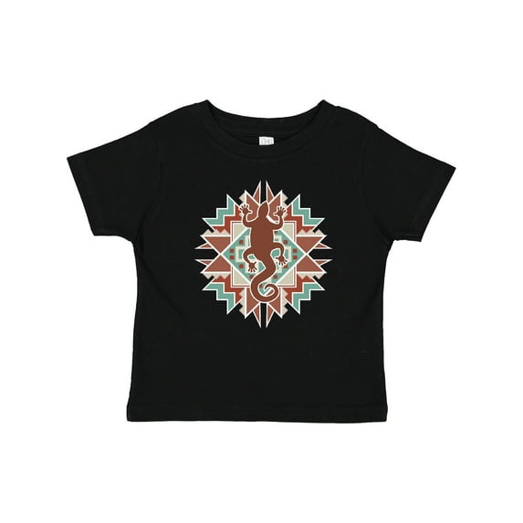 Inktastic Southwestern Native Pattern Lizard Boys or Girls Baby T-Shirt