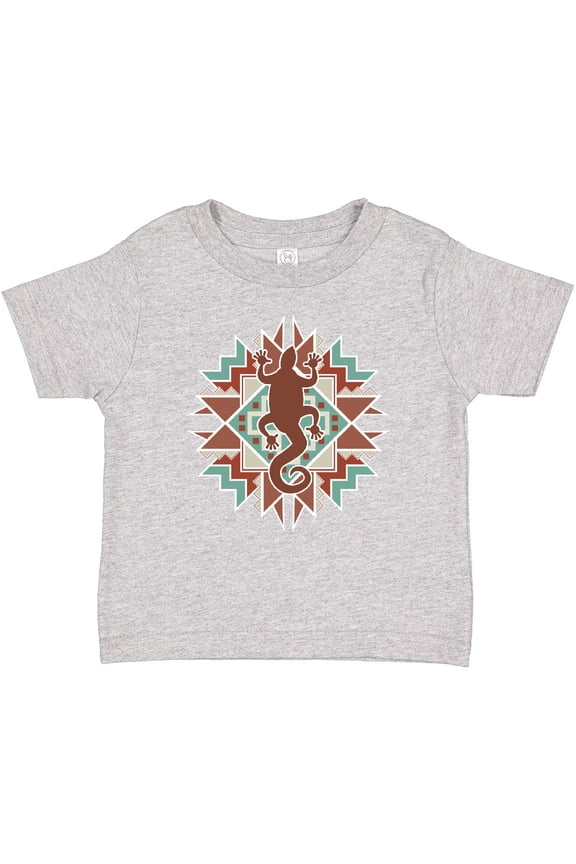 Southwestern Native Pattern Lizard Boys or Girls Baby T-Shirt