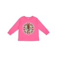 thumbnail image 1 of Inktastic Southwestern Native Pattern Lizard Boys or Girls Long Sleeve Toddler T-Shirt, 1 of 5