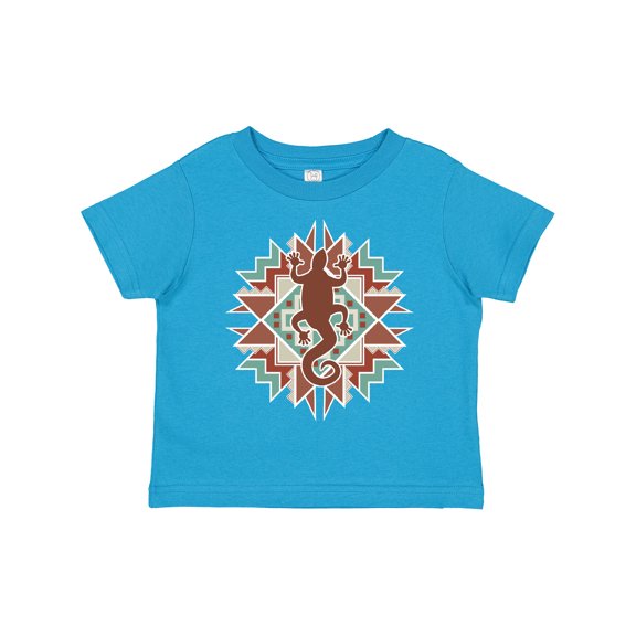 Inktastic Southwestern Native Pattern Lizard Boys or Girls Toddler T-Shirt