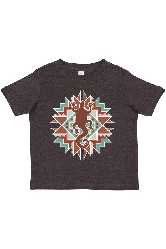 Southwestern Native Pattern Lizard Boys or Girls Toddler T-Shirt