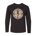 thumbnail image 1 of Inktastic Southwestern Native Pattern Lizard Long Sleeve Youth T-Shirt, 1 of 5