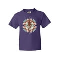 thumbnail image 1 of Inktastic Southwestern Native Pattern Lizard Youth T-Shirt, 1 of 5