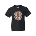 thumbnail image 1 of Inktastic Southwestern Native Pattern Lizard Youth T-Shirt, 1 of 5