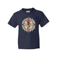 thumbnail image 1 of Inktastic Southwestern Native Pattern Lizard Youth T-Shirt, 1 of 5