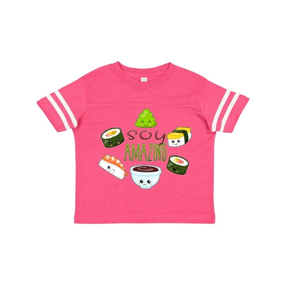 Inktastic Soy Amazing- Cute Sushi and Wasabi Boys or Girls Toddler T-Shirt