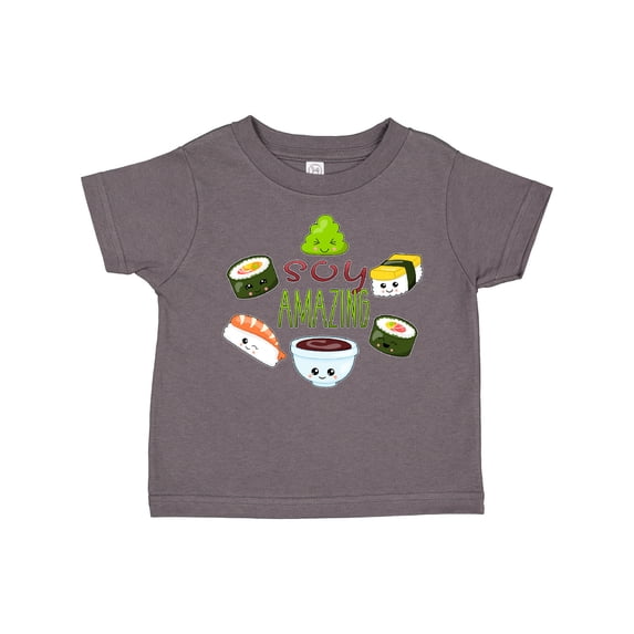Inktastic Soy Amazing- Cute Sushi and Wasabi Boys or Girls Toddler T-Shirt