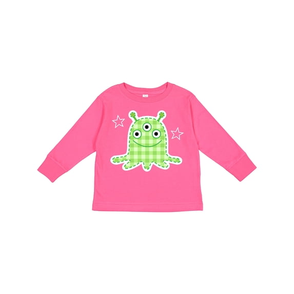 Inktastic Space Alien Halloween Boys or Girls Long Sleeve Toddler T-Shirt