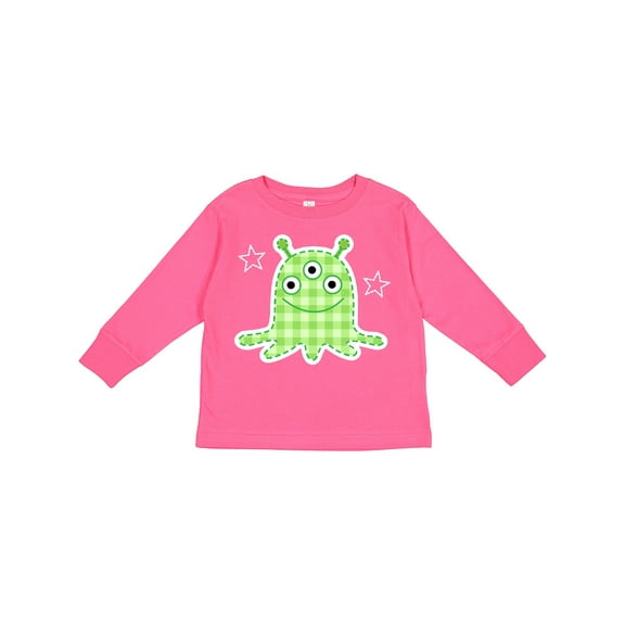 Inktastic Space Alien Halloween Boys or Girls Long Sleeve Toddler T-Shirt