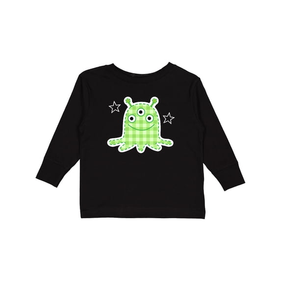 Inktastic Space Alien Halloween Boys or Girls Long Sleeve Toddler T-Shirt