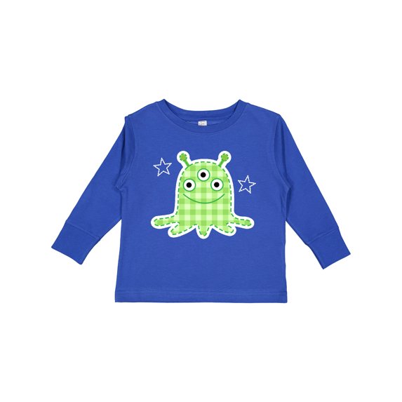 Inktastic Space Alien Halloween Boys or Girls Long Sleeve Toddler T-Shirt