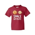 thumbnail image 1 of Inktastic Space Besties Cute Jupiter and Saturn Youth T-Shirt, 1 of 5