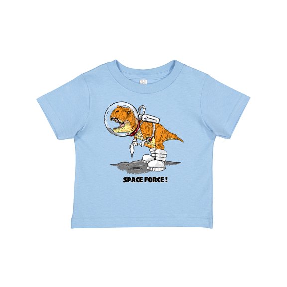 Inktastic Space Force Dinosaur Astronaut Boys or Girls Baby T-Shirt