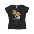 thumbnail image 1 of Inktastic Space Force Dinosaur Astronaut Women's T-Shirt, 1 of 5