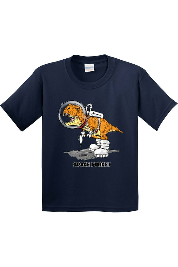 Space Force Dinosaur Astronaut Youth T-Shirt
