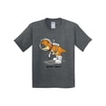 thumbnail image 1 of Inktastic Space Force Dinosaur Astronaut Youth T-Shirt, 1 of 5