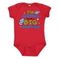 thumbnail image 1 of Inktastic Space Im Going To Be a Big Brother Boys Baby Bodysuit, 1 of 5
