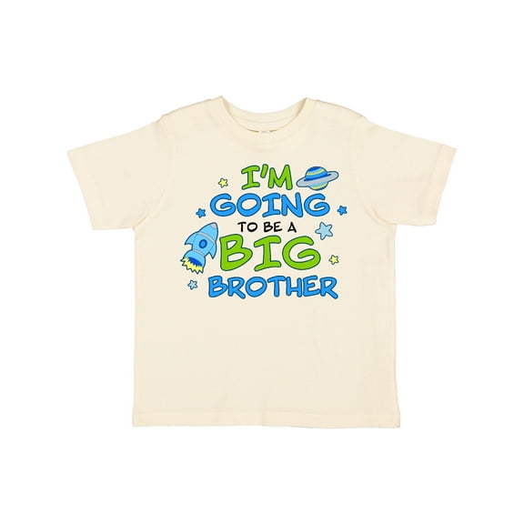 Inktastic Space Im Going to Be a Big Brother Boys Toddler T-Shirt