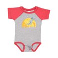thumbnail image 1 of Inktastic Space Outerspace Moon and Astronaut Boys or Girls Baby Bodysuit, 1 of 5