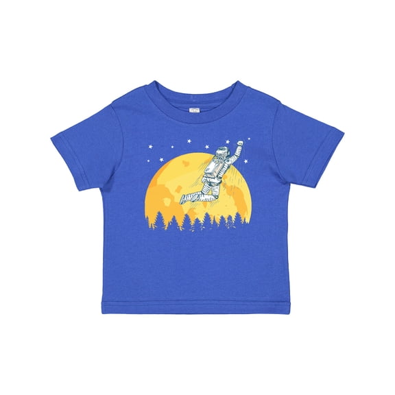 Inktastic Space Outerspace Moon and Astronaut Boys or Girls Baby T-Shirt