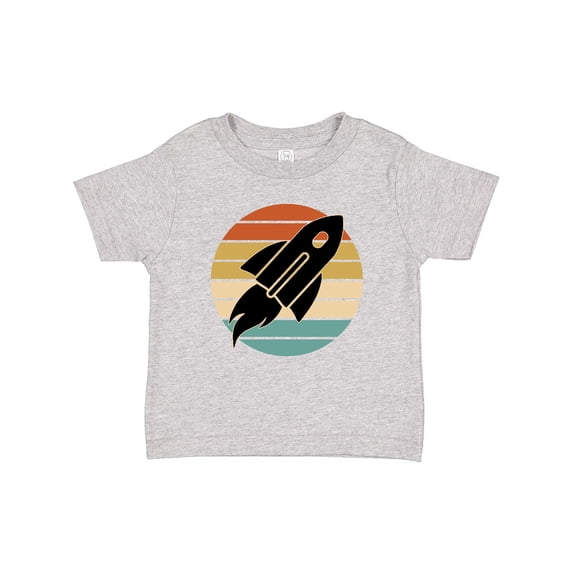 Inktastic Space Rocket Retro Sunset Boys or Girls Baby T-Shirt