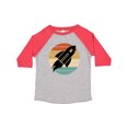 thumbnail image 1 of Inktastic Space Rocket Retro Sunset Boys or Girls Toddler T-Shirt, 1 of 5
