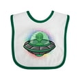 thumbnail image 1 of Inktastic Spaceship Funny Alien Outer Space Boys or Girls Baby Bib, 1 of 4