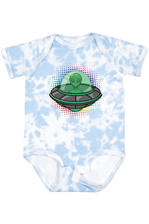 Inktastic Spaceship Funny Alien Outer Space Boys or Girls Baby Bodysuit