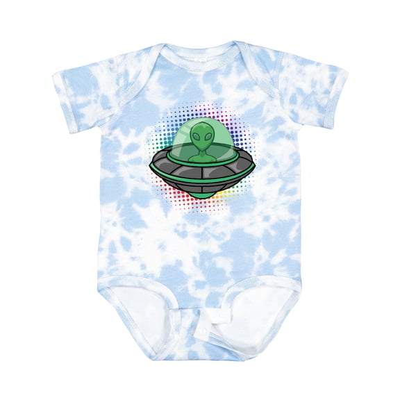 Inktastic Spaceship Funny Alien Outer Space Boys or Girls Baby Bodysuit