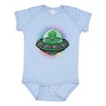 thumbnail image 1 of Inktastic Spaceship Funny Alien Outer Space Boys or Girls Baby Bodysuit, 1 of 5