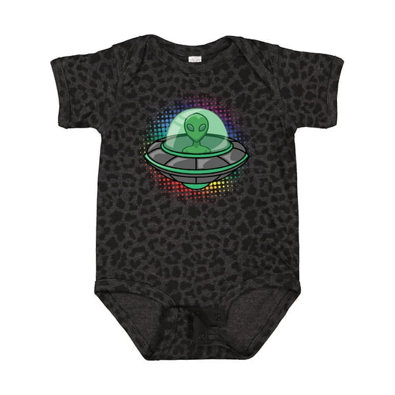 Inktastic Spaceship Funny Alien Outer Space Boys or Girls Baby Bodysuit