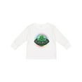 thumbnail image 1 of Inktastic Spaceship Funny Alien Outer Space Boys or Girls Long Sleeve Toddler T-Shirt, 1 of 5