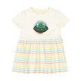 thumbnail image 1 of Inktastic Spaceship Funny Alien Outer Space Girls Baby Dress, 1 of 5